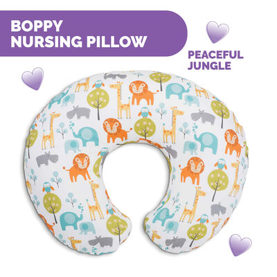 Boppy Nursing Support Peaceful Jungle